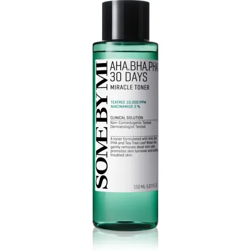 Some By Mi AHA∙BHA∙PHA 30 Days Miracle Toner zjemňujúce a hydratačné tonikum 150 ml