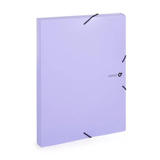 Fialová doska na zošity Topgal FOLDER 24066