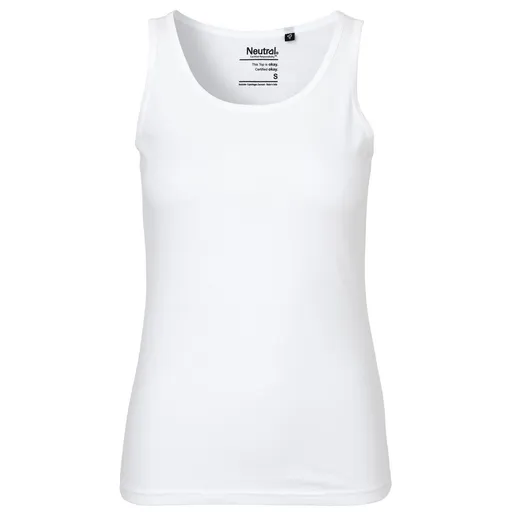 Neutral Dámske tielko z organickej Fairtrade bavlny - Biela | L