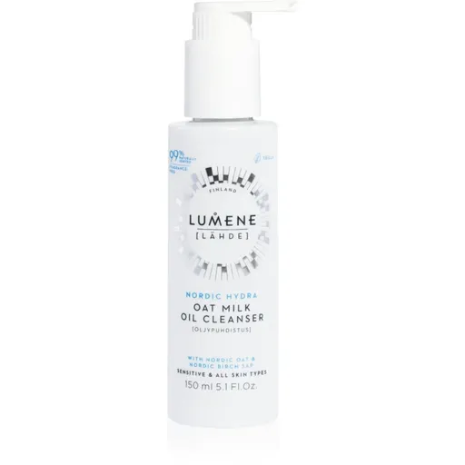 Lumene Nordic Hydra [LÄHDE] Oat Milk jemný čistiaci olej pre citlivú pleť 150 ml