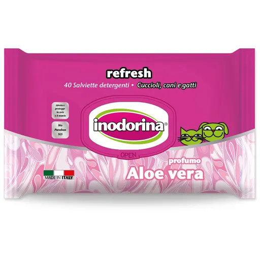 Inodorina Ubrousky Aloe Vera 40 ks