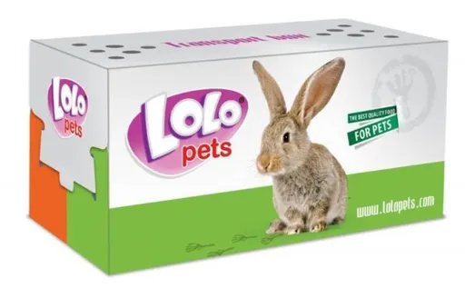 LOLOPETS papierová krabička na prenos zvierat - velká 27x13x13cm