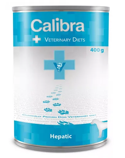 Calibra Vet Diet Dog Hepatic konzerva pre psy 400 g