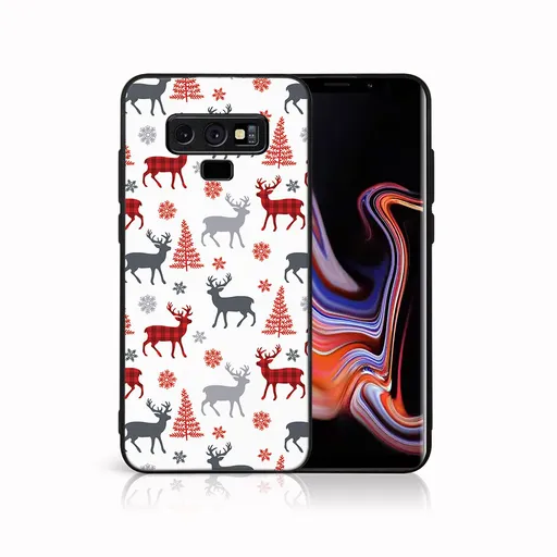 MY ART Obal s vianočným dizajnom Samsung Galaxy Note 9 DEER (068)