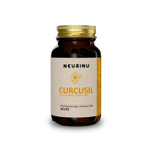 NEURINU Curcusil pre myseľ v harmónii, telo bez zápalov - 50 kapsúl