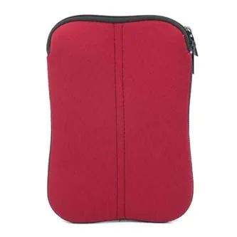 Obal na tablet 7", červený z neoprénu
