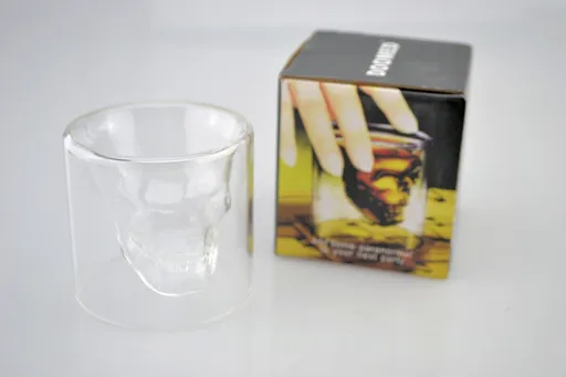 MAKRO - Pohár dvojité sklo 6,5cm Funny