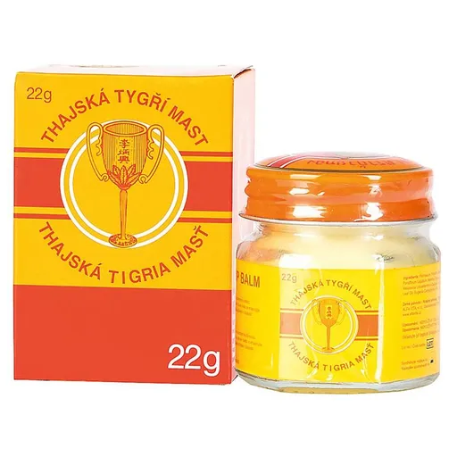 Thajská tigrie masť Golden Cup Balm 22g