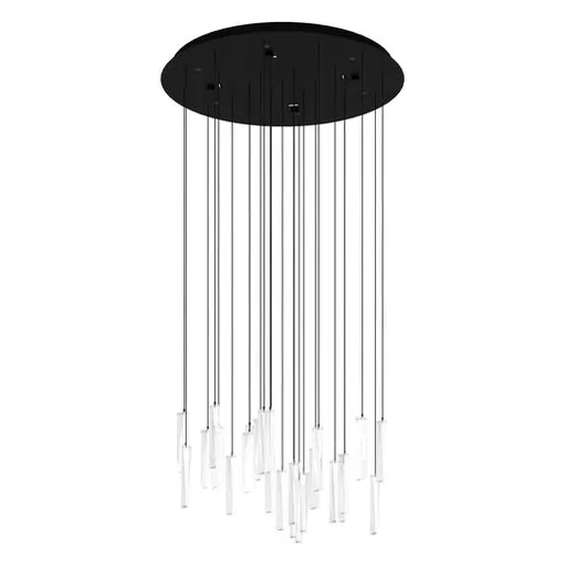 LED závesné osvetlenie Eglo SARDENARA čierna 390209