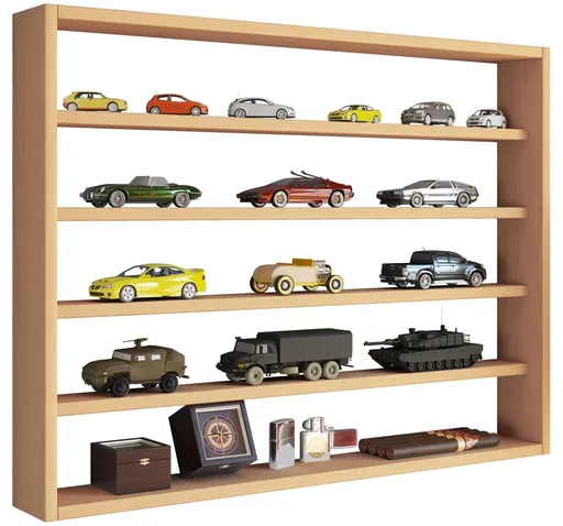 VCM Nástěnná police Osado L, buk