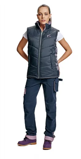 YOWIE vesta dámska navy/zv. fialová S