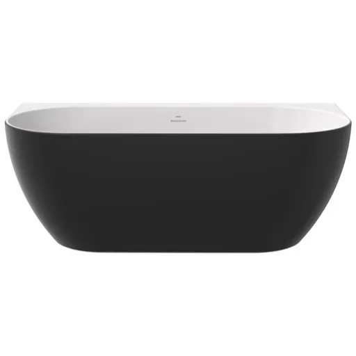 Ravak Freedom Wall voľne stojaca vaňa k stene čierna 166x80 cm akrylát XC00100027