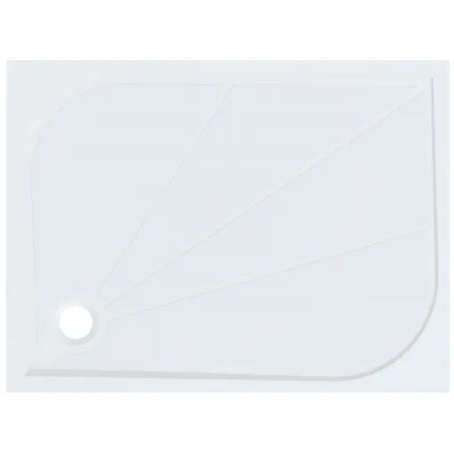 Sprchová vanička obdĺžniková SAT Limnew 100x90 cm liaty mramor LIMNEW10090