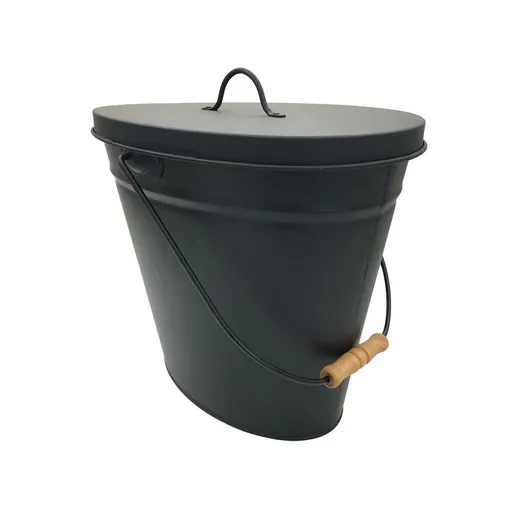 Nádoba na popol 20 l, čierna