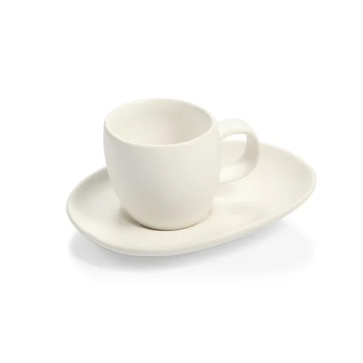 Šálka na espresso FANCY HOME Stones, s podšálkou