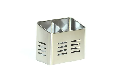 MAKRO - Odkvapkávač / stojan na príbor nerezový