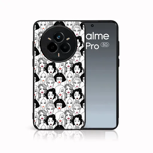 MY ART Ochranný kryt pre Realme 14 Pro 5G LIPSTICK (174)