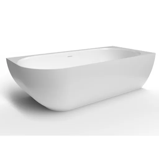 Voľne stojaca vaňa SAT Nelly 175x82 cm liaty mramor pravá NEL1700P