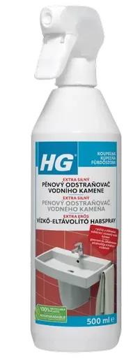 HG 605 - 3x silnejší penový čistič vodného kameňa 0,5 L