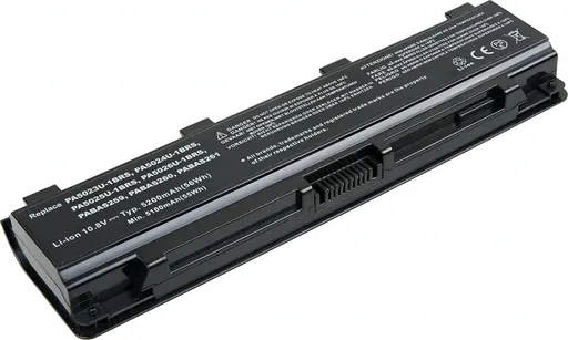Batéria T6 Power Toshiba Satellite C50, C70, C800, C850, L70, L800, M800, P800, 5200mAh, 56Wh, 6cell