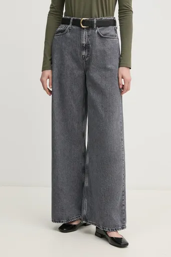 Rifle Pepe Jeans WIDE LEG JEANS UHW JAIMY