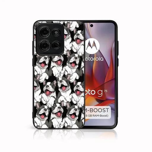 MY ART Ochranný kryt pre Motorola Moto G75 5G DOG (179)