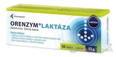 Orenzym Laktáza 50 tabliet