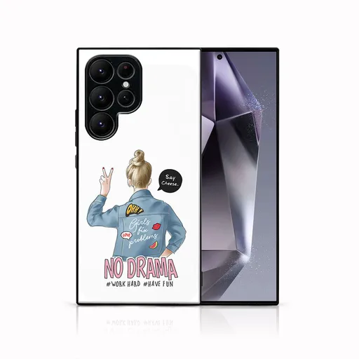 MY ART Ochranný kryt pre Samsung Galaxy S24 Ultra 5G NO DRAMA (138)
