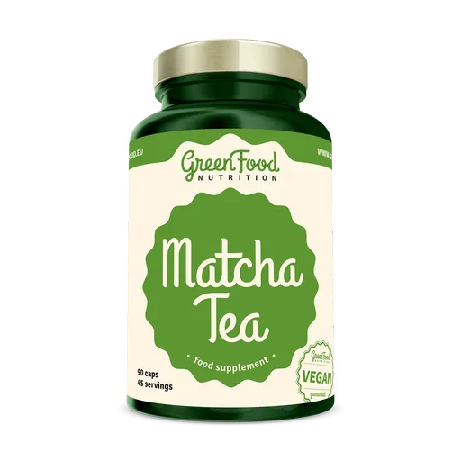 GREENFOOD NUTRITION Matcha tea 90 kapsúl
