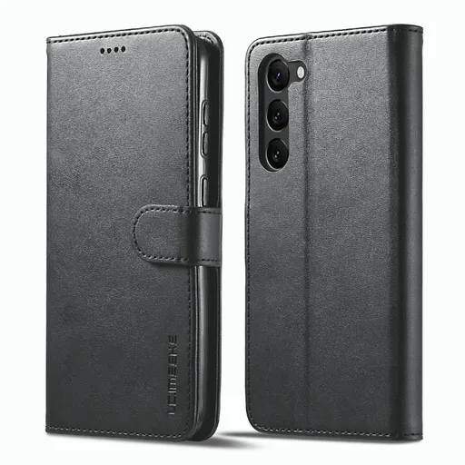 IMEEKE Peňaženkový obal Samsung Galaxy S23 Plus 5G čierny