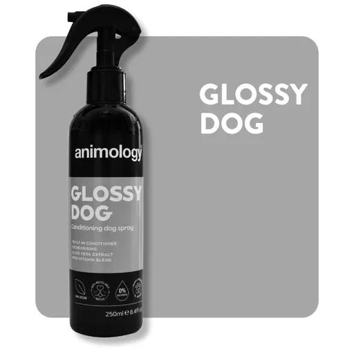 Animology Glossy Dog bezoplachový kondicionér v spreji pre psy 250 ml