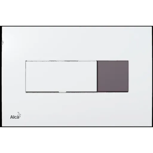 Ovládacie tlačidlo Alca plast biela lesk M370SB