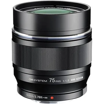 M. ZUIKO DIGITAL ED 75 mm black (V311040BE000)