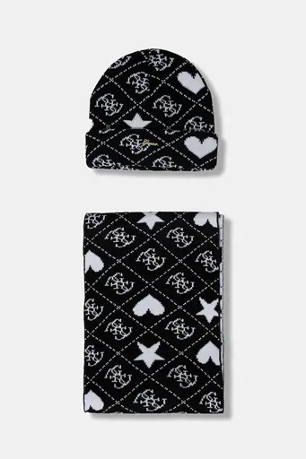 Detská čiapka a šál Guess 2-pak