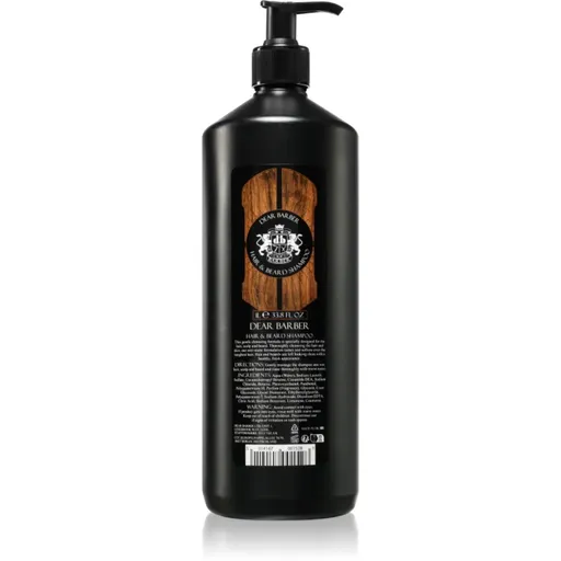 Dear Barber Shampoo šampón na vlasy a fúzy 1000 ml