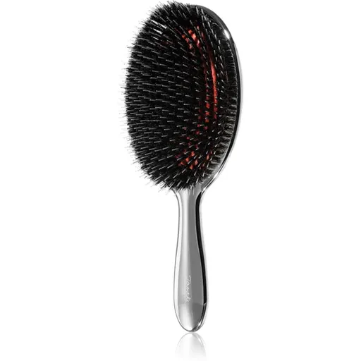 Janeke Chromium Line Air-Cushioned Brush oválna kefa na vlasy 23 x 9,5 x 4,5 cm 1 ks