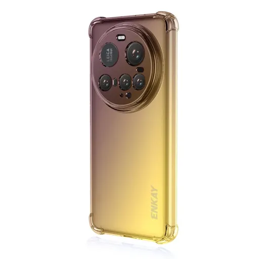 ENKAY GRADIENT Ochranný kryt pre Xiaomi 15 Ultra PURPLE GOLD