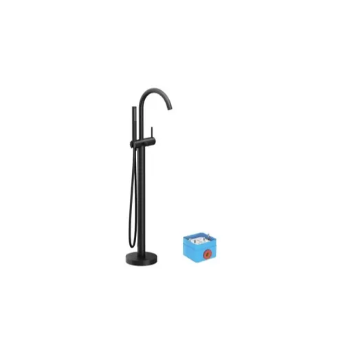 Ravak Freedom vaňová batéria bez podomietkového telesa čierna X070437