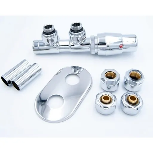 HOPA Term-Set ventil pre ústredné vykurovanie chróm TERMSETC