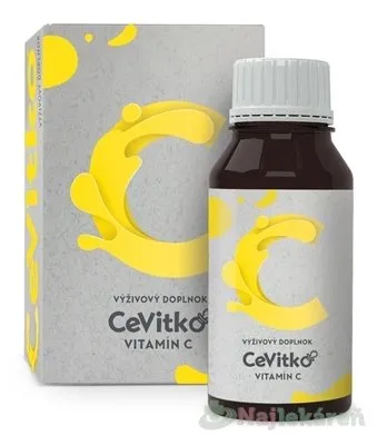 CeVitko sirup s obsahom vitamínu C inov.2023 60 ml