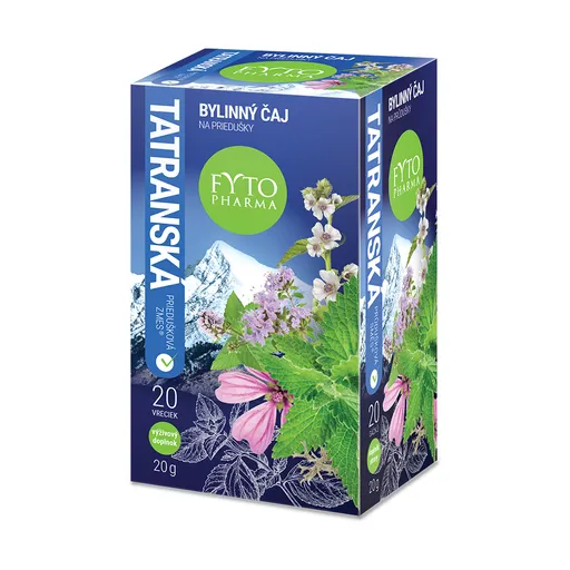 FYTOPHARMA Čaj Tatranská priedušková zmes 20x1g