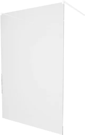 MEXEN/S - KIOTO samostatne stojaca sprchová zástena 120 x 200, transparent 8 mm, biela 800-120-002-20-00