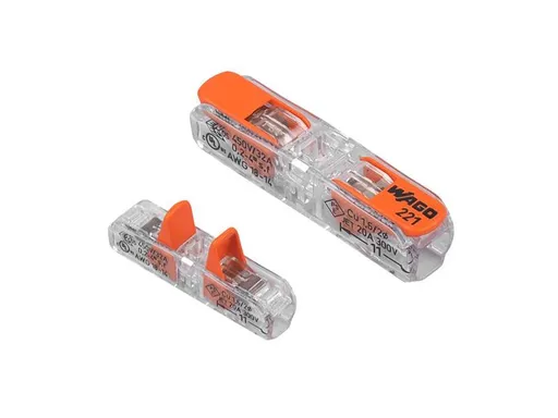 Svorka Wago 221-2411 2x0,2-4mm2 s pákou
