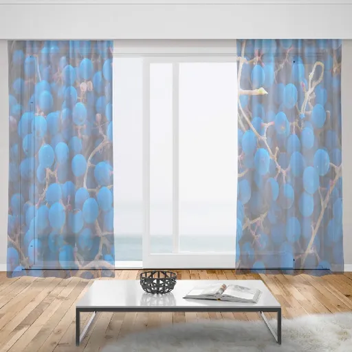 Záclony Hrozno (Rozměr záclony: 150x250)