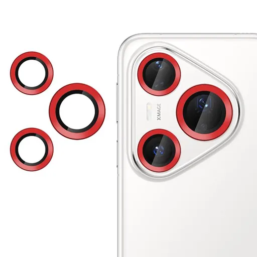 KALEBOL ALU Sklo pre fotoaparát Huawei Pura 80 Pro RED