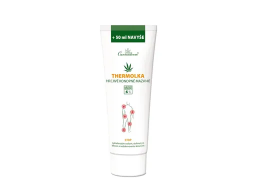 Cannaderm THERMOLKA hrejivé konopné mazanie 250ml