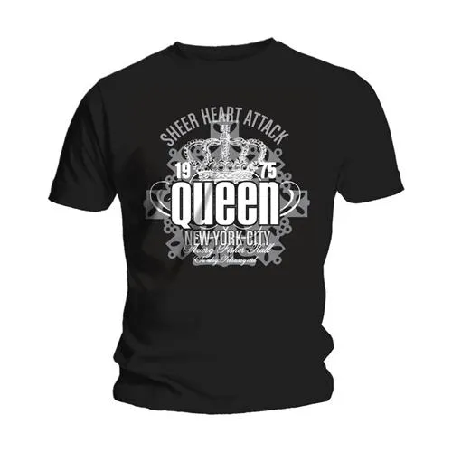 Queen tričko Sheer Heart Attack Čierna XXL