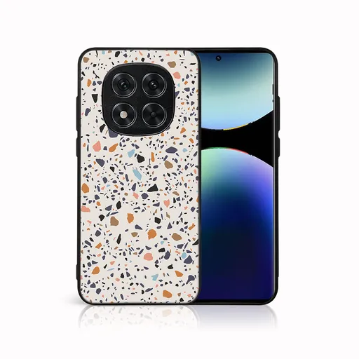 MY ART Ochranný kryt pre Xiaomi Redmi Note 14 Pro 5G BEIGE TERRAZZO (162)