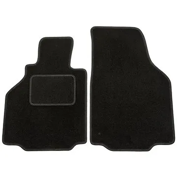 ACI textilné koberce pre PORSCHE BOXSTER (986) 9/96-12/04  čierne (sada 2 ks) (7418X62)