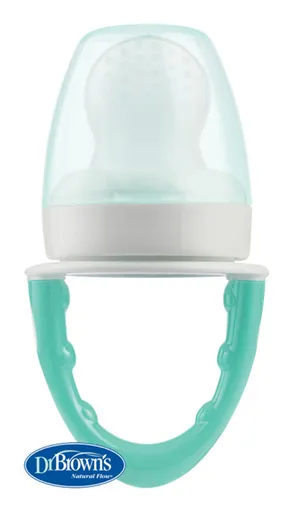 Dr.Brown's cumel na krmenie Fresh Firts tyrkysová,DR.BROWN'S Cumeľ na kŕmenie FreshFirsts tyrkysový, 4m+